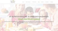 Desktop Screenshot of nutritionbioclinic.com
